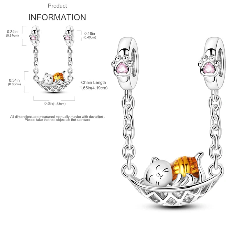 2025 Hot Elk, Dinosaur & Firefly Luminous Dangle Charm Beads | 925 Sterling Silver DIY Bracelet