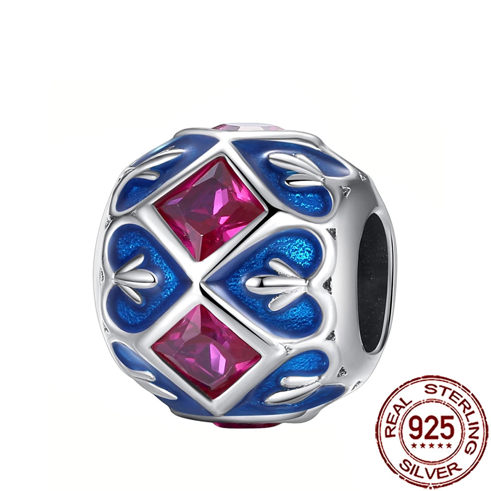 2025 New 925 Sterling Silver All-Seeing Eye Hamsa Hand Charm | Fits Pandora Bracelet & Women’s DIY Jewelry