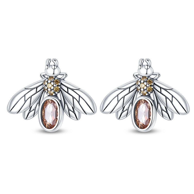 Luxury 925 Sterling Silver Ocean Mermaid Earrings | Pave CZ Fine Jewelry for Women