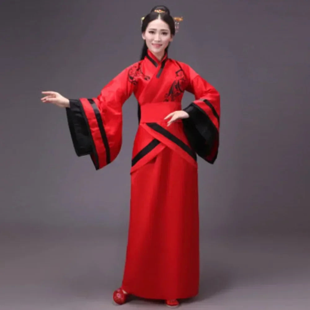 Vintage Women’s Top & Skirt 2-Piece Set – Princess Hanfu Costume Cosplay Elegant Traditional Chinese Clothing 👘✨