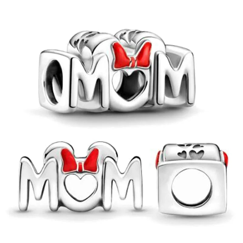 2025 Hot Sale 925 Sterling Silver CZ Pave Mother’s Embrace Dangle Charm | Fit Original Pandora Bracelet DIY Jewelry