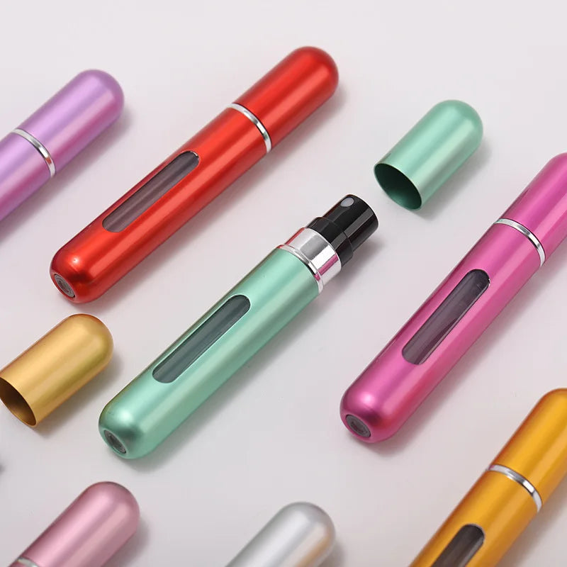 5ml Perfume Refillable Bottle | Portable Mini Atomizer Spray | Travel Refillable Fragrance Pump Container