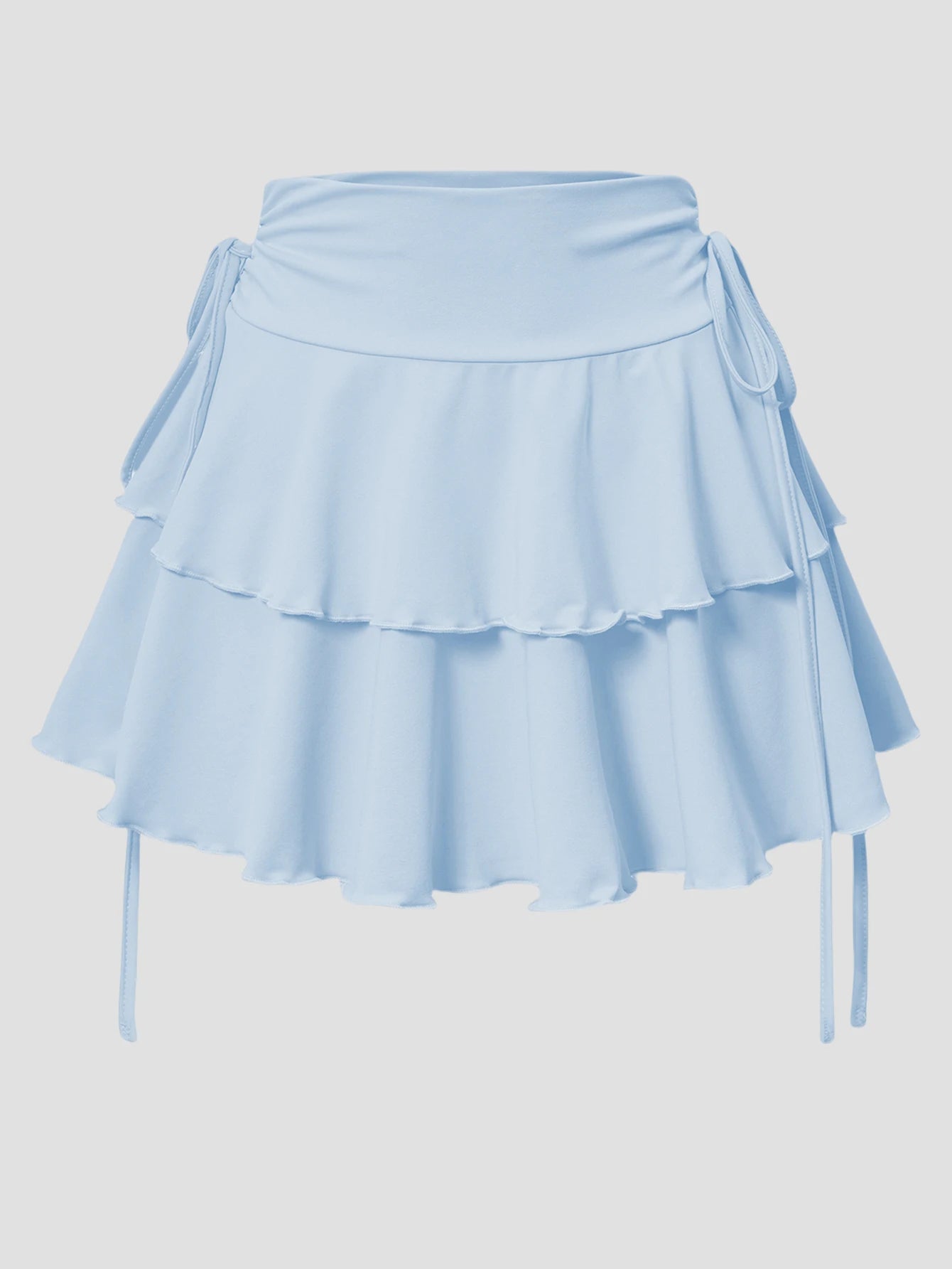 2025 Women’s Summer Solid Color Skirt – High Waist Slim Fit Elastic Short Skirt 🌸👗