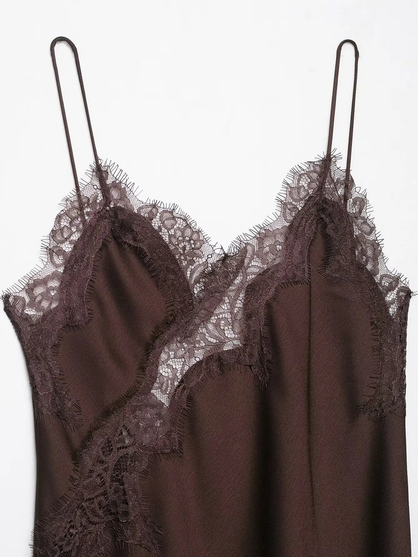 UNIZERA Women’s Lace Asymmetrical Dress – Sexy Suspender Summer 2025 | Fashionable Temperament Dress