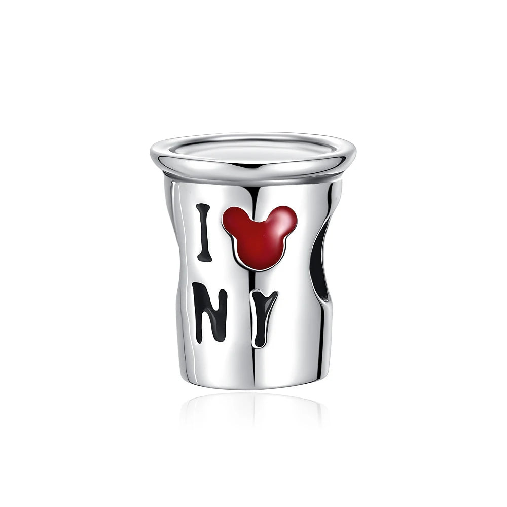 925 Sterling Silver Heart, Crab & Octopus Charms | Fit Original European Bracelet DIY Jewelry Accessories