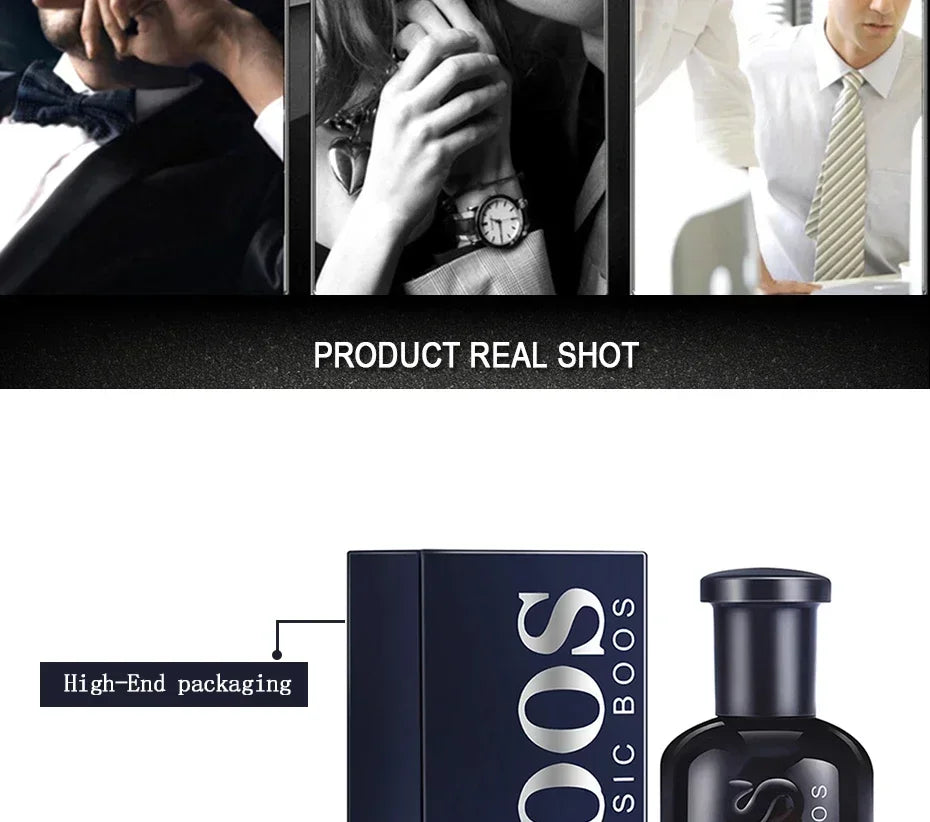 Hot Sale Men’s Perfume – Self-Confidence Cologne | Fresh Temptation Gentleman Fragrance Atomizer