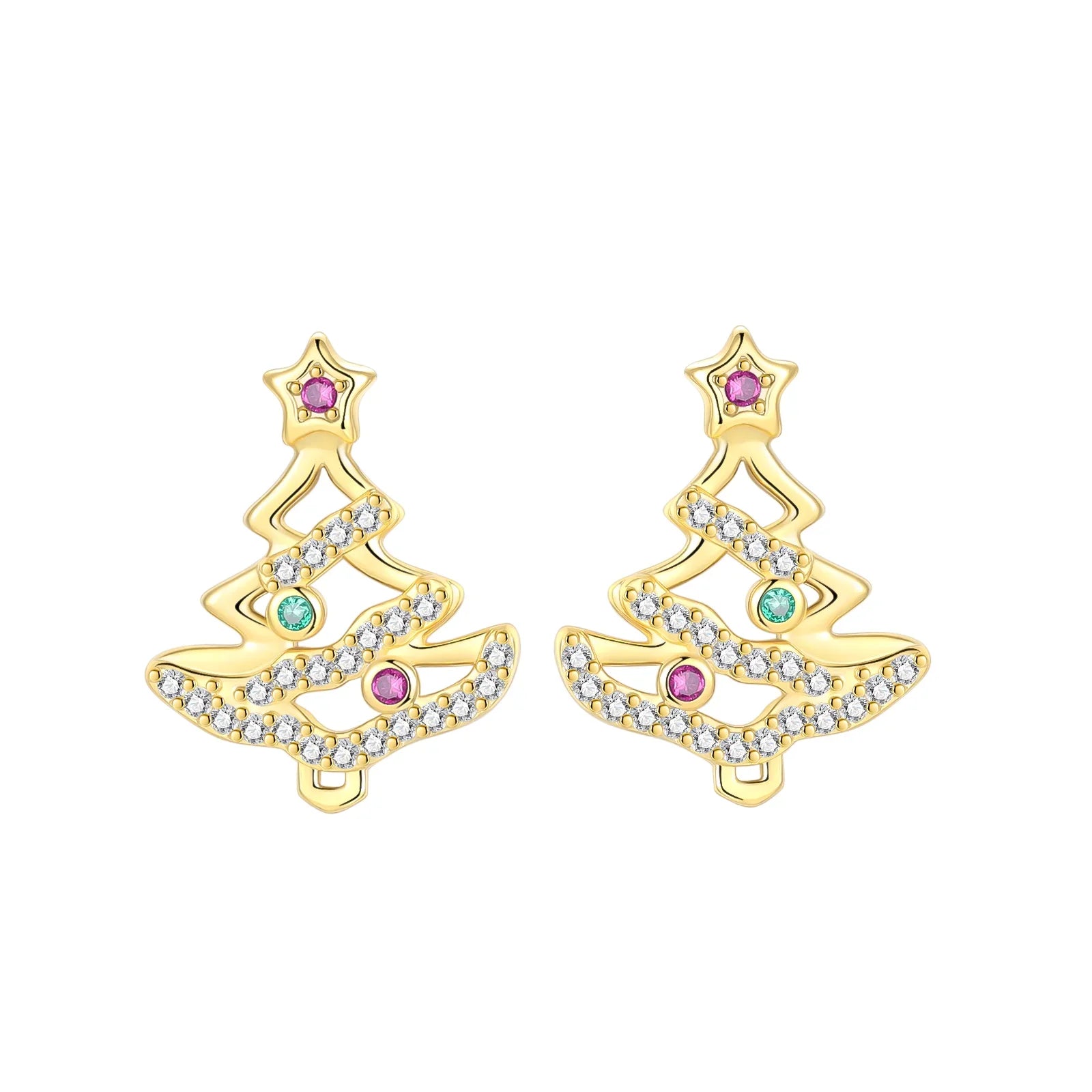 Christmas 925 Sterling Silver Charms | Santa Claus Reindeer Snowman Tree Beads Fit Original Bracelet