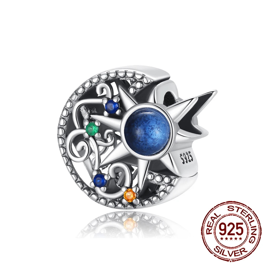 2025 New 925 Sterling Silver All-Seeing Eye Hamsa Hand Charm | Fits Pandora Bracelet & Women’s DIY Jewelry