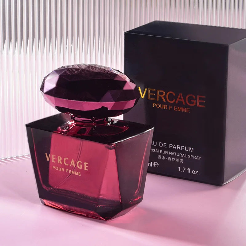 50ML Osmanthus, Peony & Pomegranate Perfume for Women – Crystal Diamond Series | Light, Elegant & Long-Lasting Scent