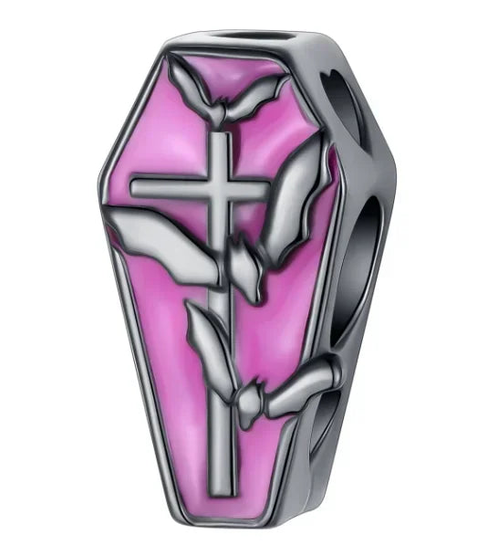 Original 925 Sterling Silver Halloween Charms | Pumpkin, Skull, Witch & Ghost Beads for Earrings, Pendants, Bracelets & Necklaces