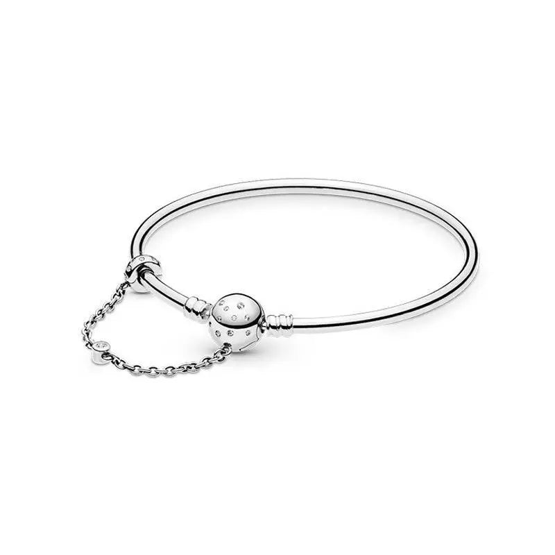 925 Sterling Silver Heart Star Infinity Charm Bracelet | Women’s Jewelry