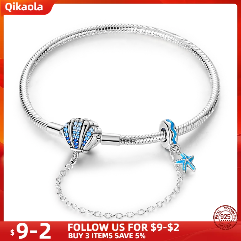 S925 Sterling Silver Snake Bone Chain Bracelet | Pandora Fit DIY Jewelry