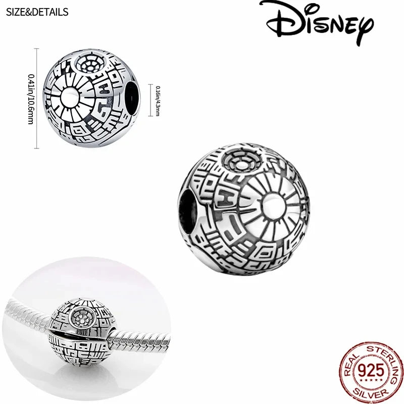 100% S925 Sterling Silver Disney Spider Man Charm Bead | Fit Pandora Bracelet Women’s Birthday Jewelry Gift