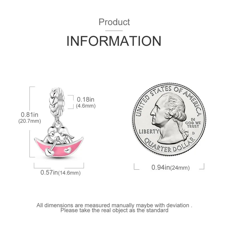 925 Sterling Silver Funny Playable Charms Beads | Smart Watch Tarot Bike Travel Dangle Fit Pandora Bracelet DIY Jewelry