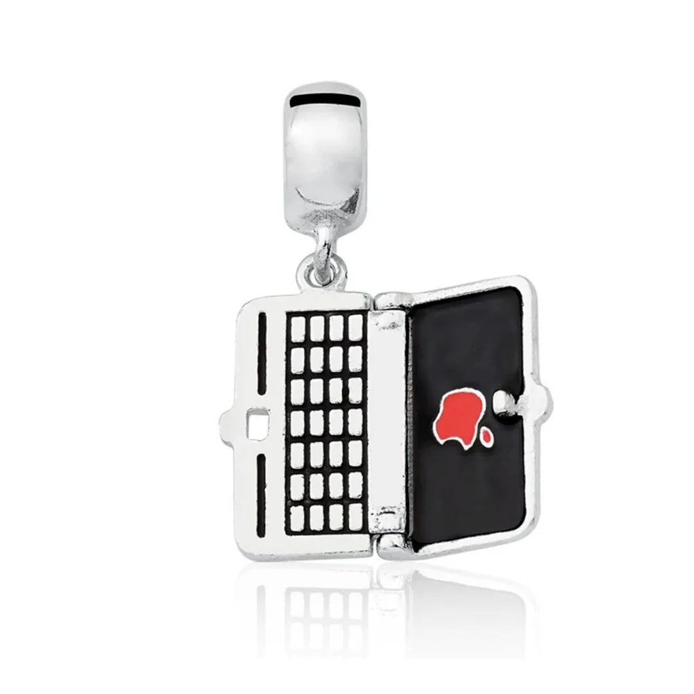 925 Sterling Silver Camera Earphone Watch Charms Beads | DIY Fashion Jewelry for Women Bracelets