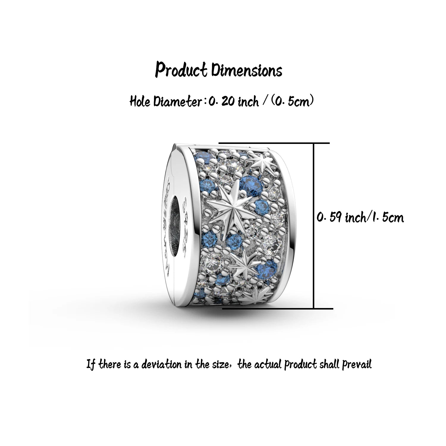 Certified Real 925 Sterling Silver Charms & Pendants – Original Plata 925 Women’s Bracelet Beads Jewelry