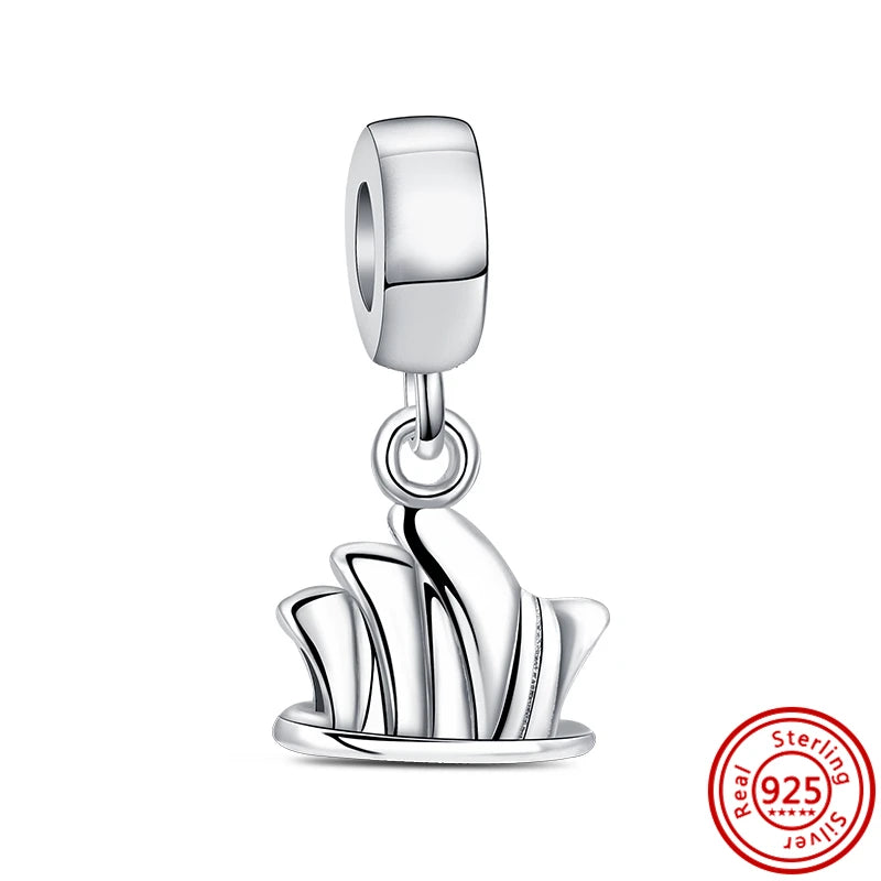 2025 Classic 925 Sterling Silver Aircraft Whistle Gear Charms | Fit Original Bracelet DIY Jewelry Birthday Gift