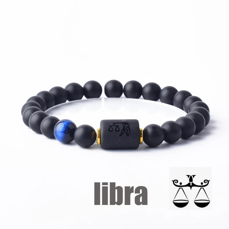 Zodiac Sign Bracelet for Men & Women | 12 Constellation Bangles | Gemini, Virgo, Leo, Libra Friendship Gift