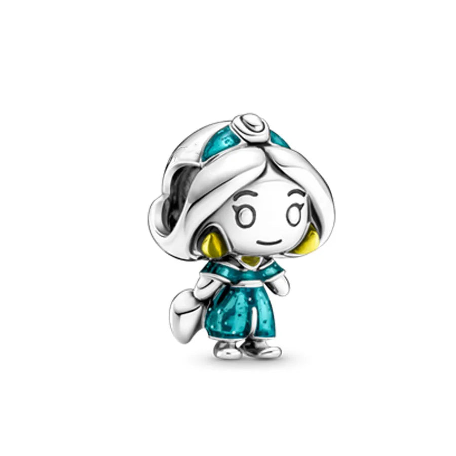 Fashionable 925 Silver Mouse & Eiffel Tower Charm – DIY Pendant for Original European Bracelets