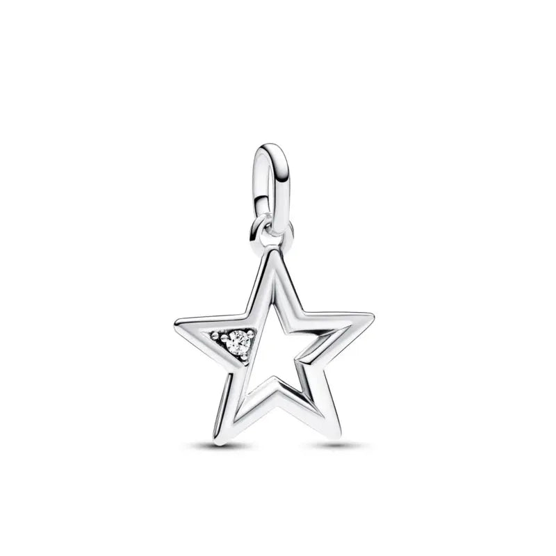 New 925 Sterling Silver ME Series Gold Toothed Elephant Charm | Fit European Original ME Bracelet Accessories Jewelry