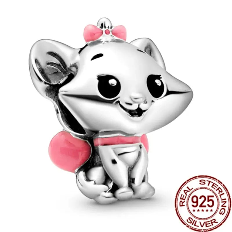 Miniso Disney 925 Sterling Silver Christmas Eve Series Charms | Poker Jack Skull Beads Fit Original Bracelet Women Jewelry Gift