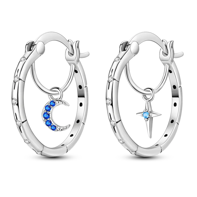 925 Sterling Silver Luminous Firefly Earrings | Original Design Pendant Earrings for Women – Luxury Wedding & Anniversary Jewelry Gift