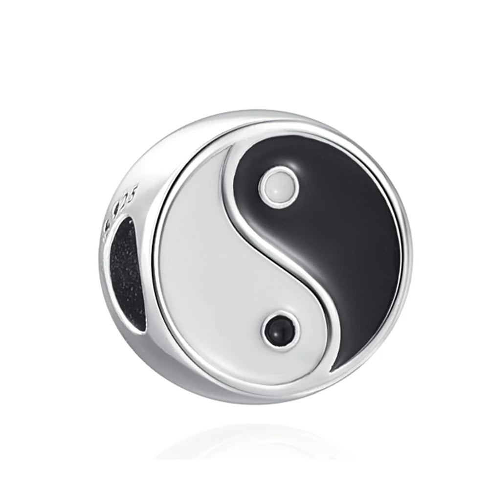 New 925 Sterling Silver Plated Christ Cross Buddha Charm Bead | Fit Original Pendant Bracelet DIY Fashion Jewelry