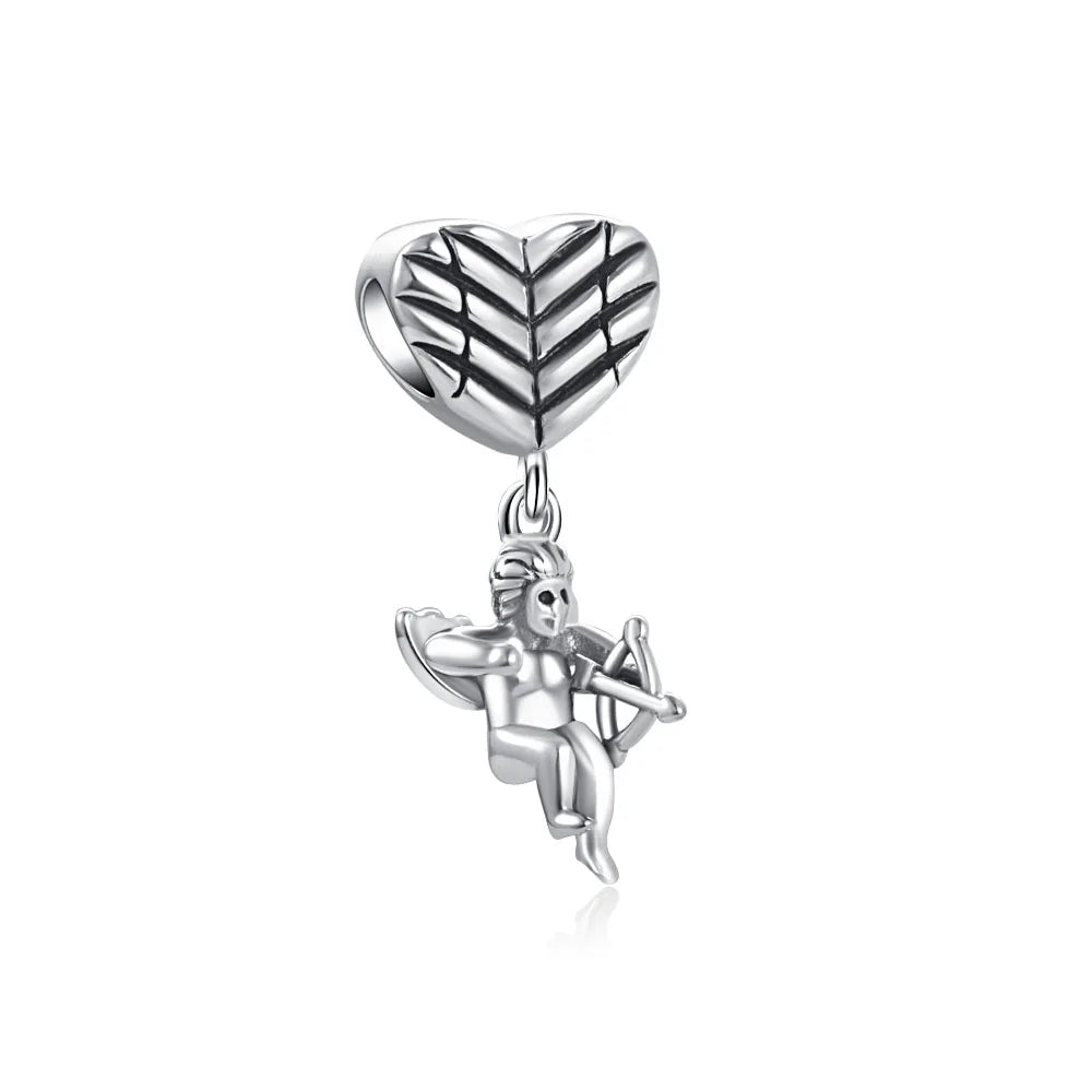 New 925 Sterling Silver Luggage, Airplane, Dog & First Aid Kit Charm Bead – Fits Original Pandora Bracelet, Women’s DIY Jewelry