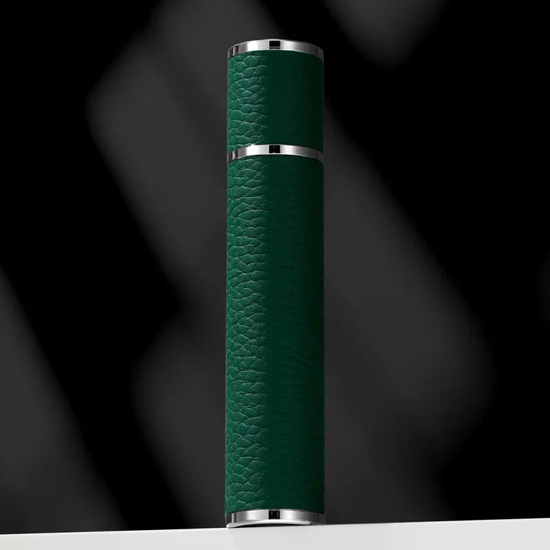 10ML Portable Leather Perfume Bottle – Refillable Compact Atomizer | Travel Spray Bottle Multipurpose