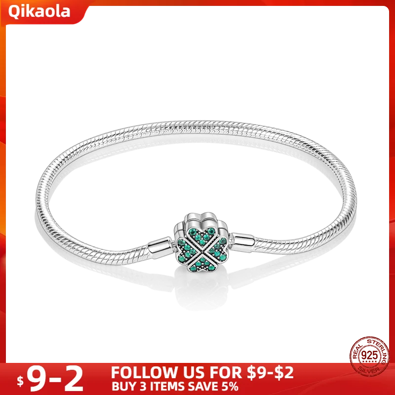 S925 Sterling Silver Snake Bone Chain Bracelet | Pandora Fit DIY Jewelry