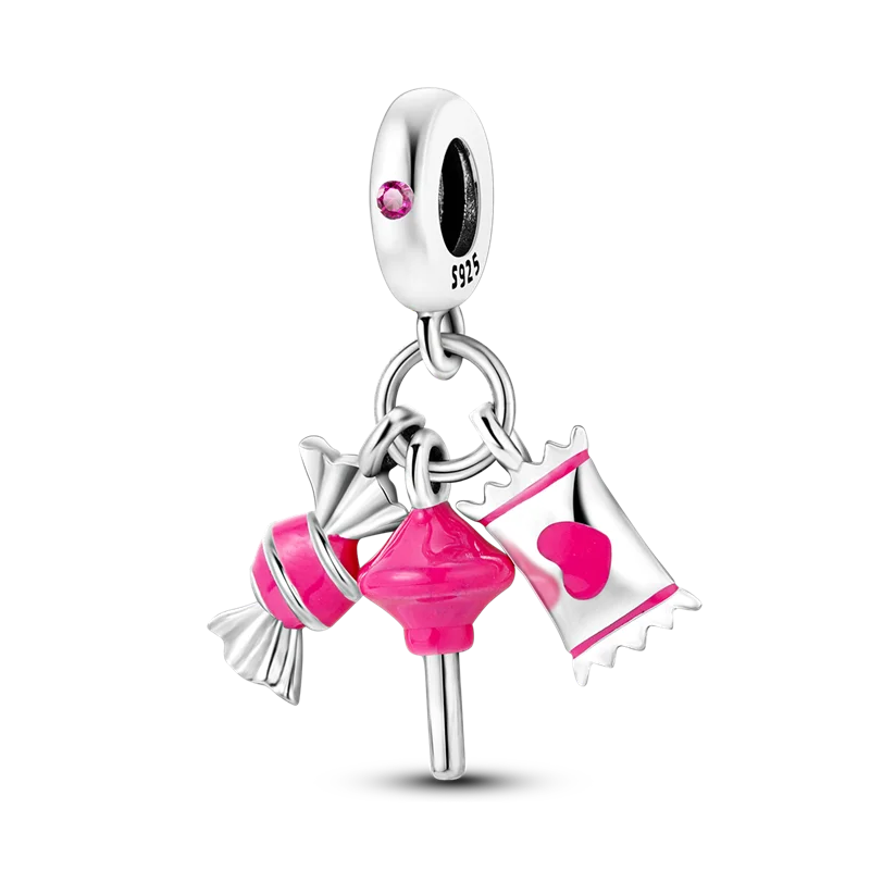 100% 925 Sterling Silver Dinosaur Frog Butterfly Charms Beads | Fit 4mm Bracelets DIY Anniversary Jewelry