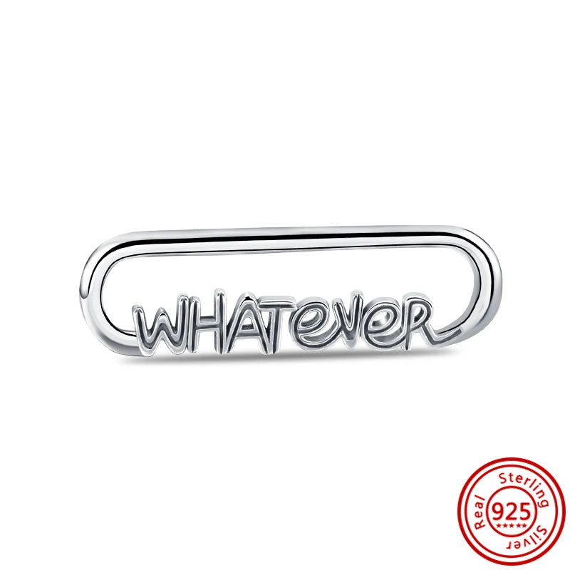 New 925 Sterling Silver ME Series Charms | Links Accessories for Original Bracelets & Necklaces DIY Jewelry Gift for Women