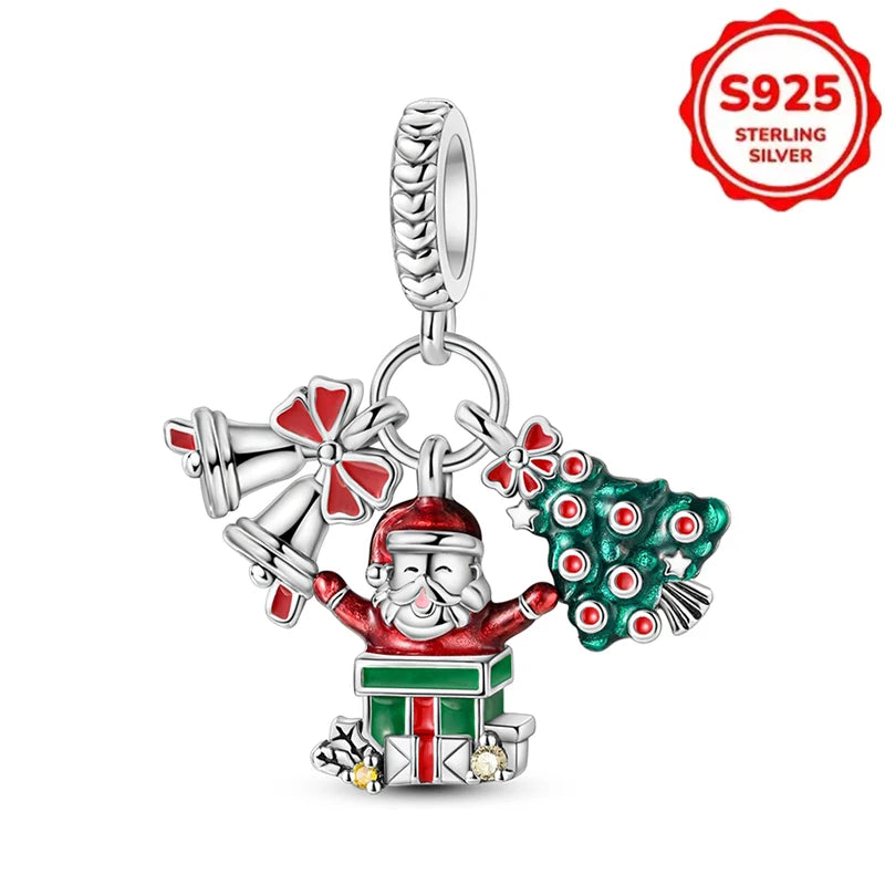 New Disney 925 Sterling Silver Cheshire Cat & Dumbo Charms – Original Bracelet Beads DIY Pendant Halloween Jewelry Gift