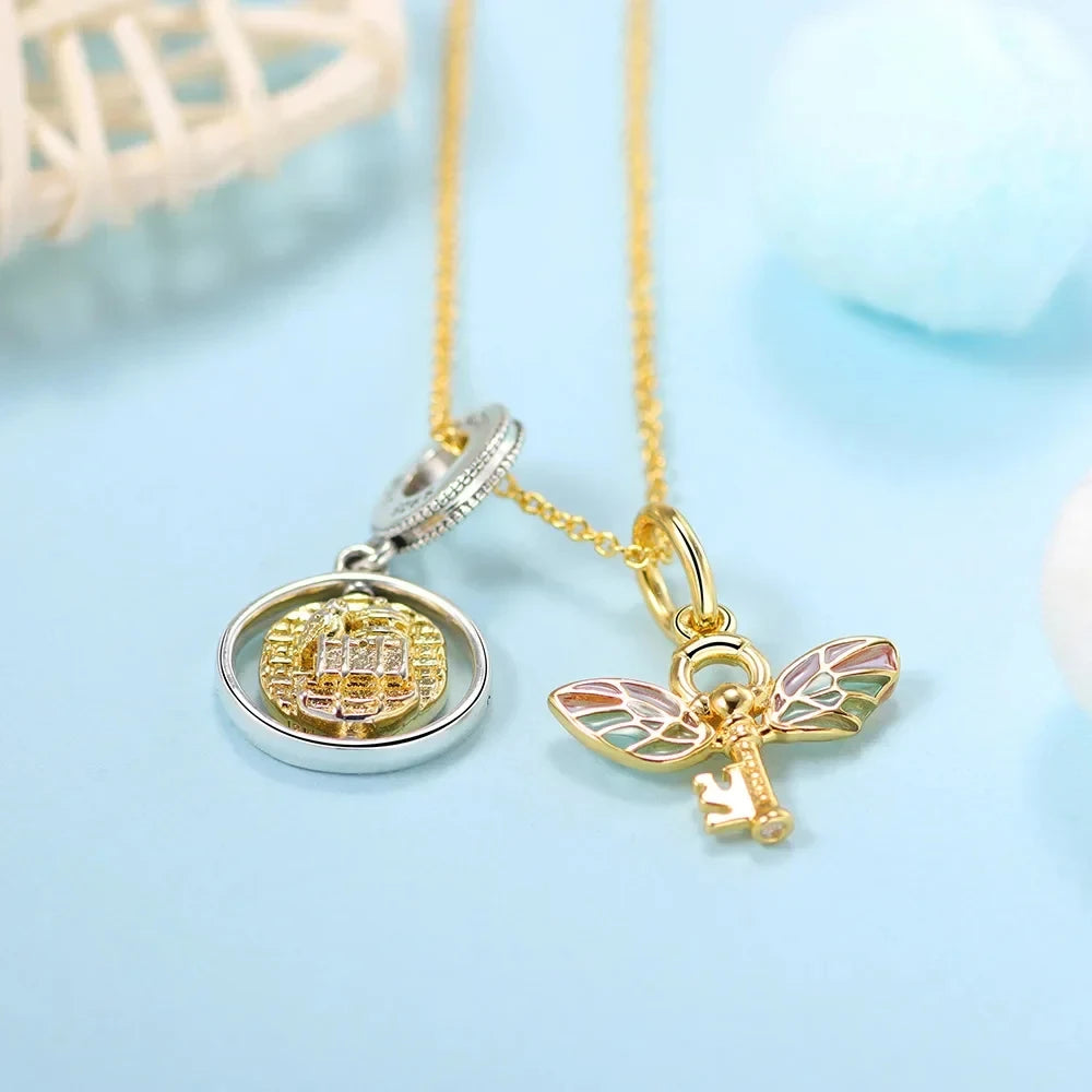 2024 Hot Sell Magician Series Pendant | 925 Sterling Silver Envelope & Owl Charm Beads for Bracelet