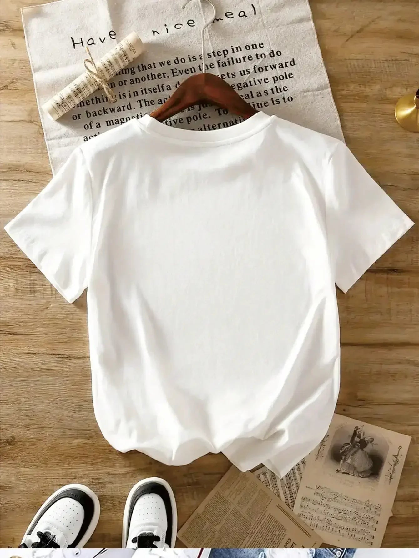 PLUS-Size Women’s Printed T-Shirt 🌸 Short Sleeve Casual Outdoor Top ✨