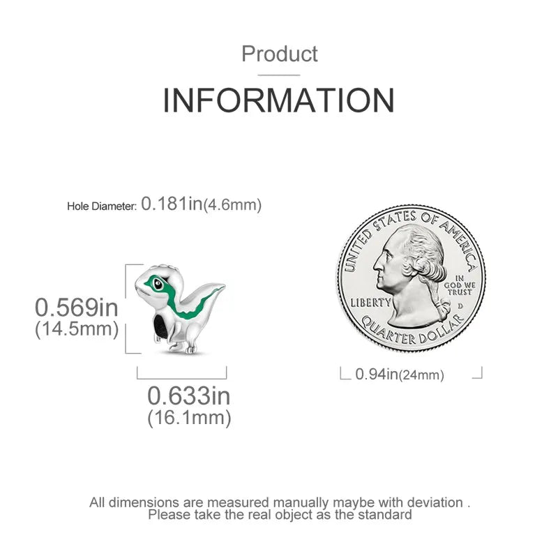 925 Sterling Silver Animal Series Charms | Horse, Squirrel, Elephant, Llama, Snake & Fox Fit Pandora Bracelet Original Jewelry