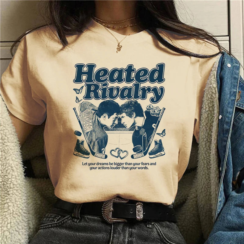 Unisex Vintage Graphic T-Shirt – Crew Neck Short Sleeve Casual Tee for Women & Men 👕🔥