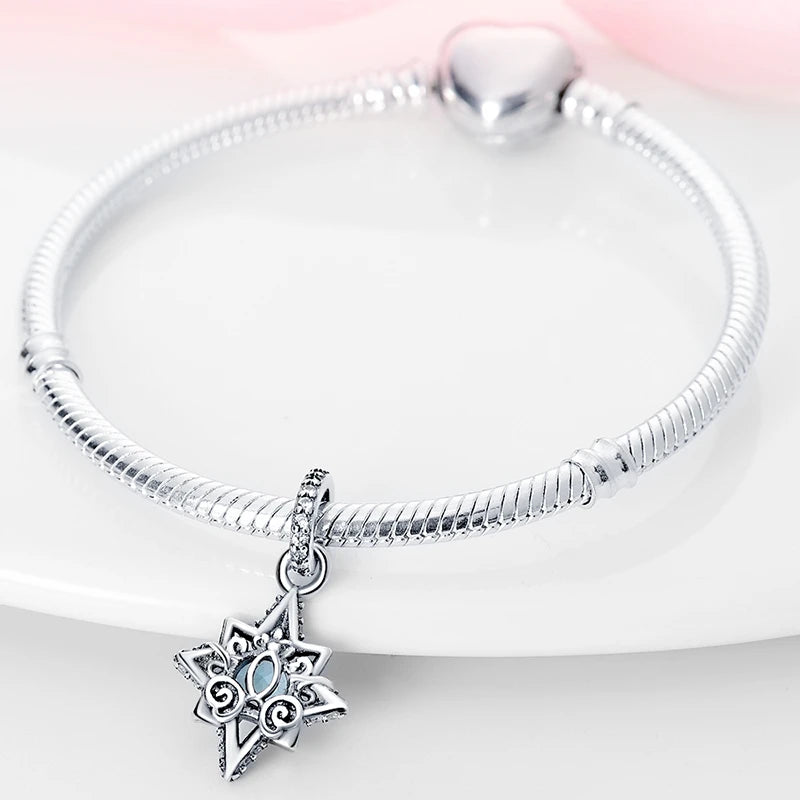 Hot Sale 925 Sterling Silver Princess Charm – DIY Women’s Bracelet Gift