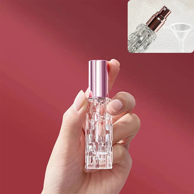 2Pcs 10ml Mini Perfume Spray Bottles – Portable Travel Liquid Perfume Atomizer with Funnel | Refillable Empty Container2Pcs 10ml Mini Perfume Spray Bottles – Portable Travel Liquid Perfume Atomizer with Funnel | Refillable Empty Container