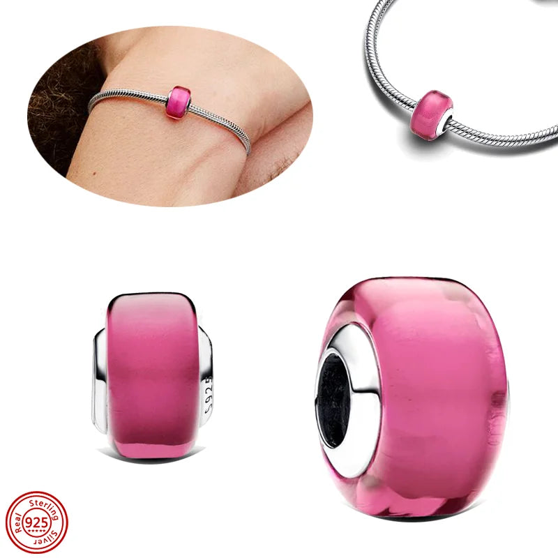 New 925 Sterling Silver Black & White Zircon Bee Butterfly Charms | Fit Original Bracelet Pendant DIY Women Jewelry Gift