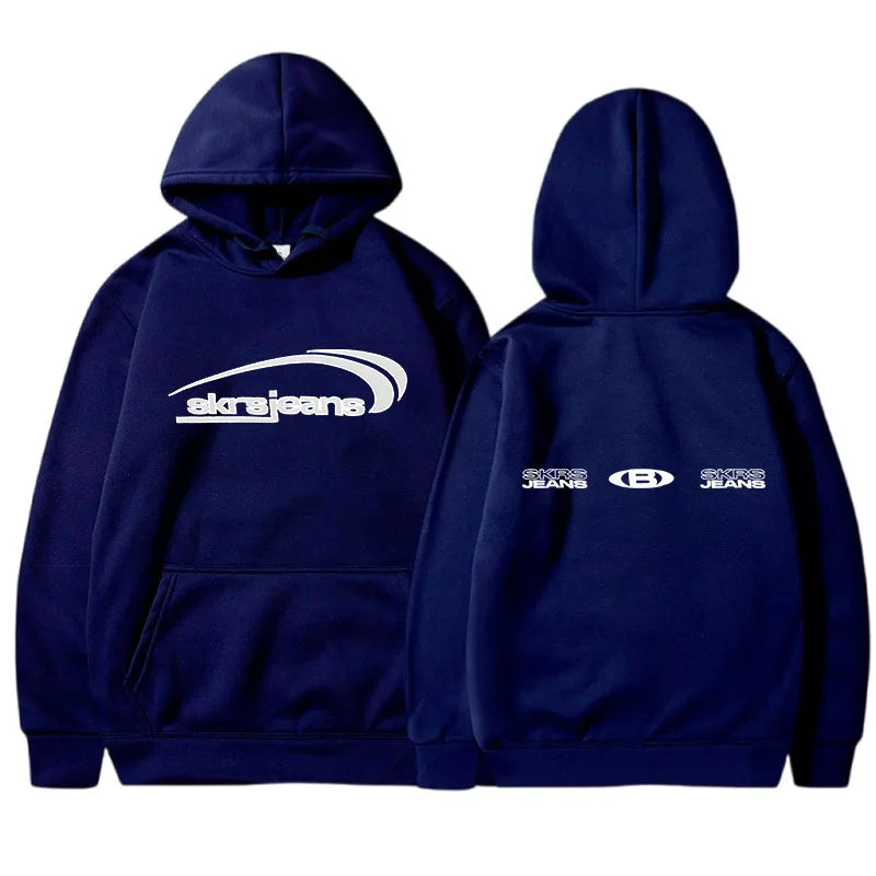 Women’s Plus Size Hooded Sweatshirt | Solid Color Letter Print Plush Long Sleeve Pullover | Casual Cozy Top