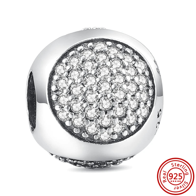 Authentic 925 Sterling Silver Snowflake, Starfish, Shell & Heart Charms | Fit Original Bracelets DIY Women Jewelry