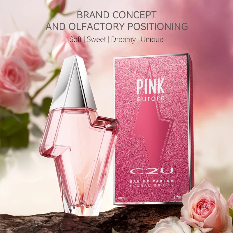 Angel Eau De Parfum 50ml – Refillable Star-Shaped Spray | Elegant Pheromone Perfume for Women | Fresh, Natural & Charming Fragrance