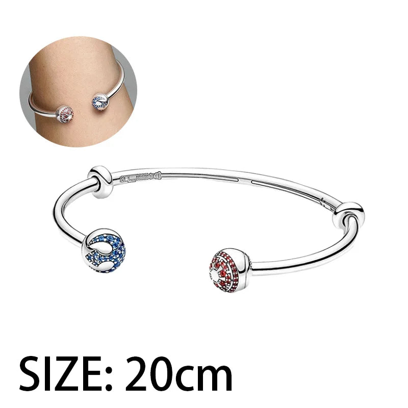 HOT TOYS Harry Potter 925 Sterling Silver Charm Beads | Cartoon Pendant Fit Original Pandora Bracelet Jewelry Gift