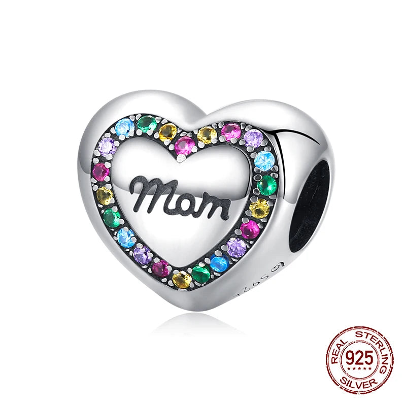 WOSTU 925 Sterling Silver Mixed Charms | Pet, Camera, Bee, Coffee & Ladybug Beads – Fit Original Pandora DIY Bracelet Jewelry