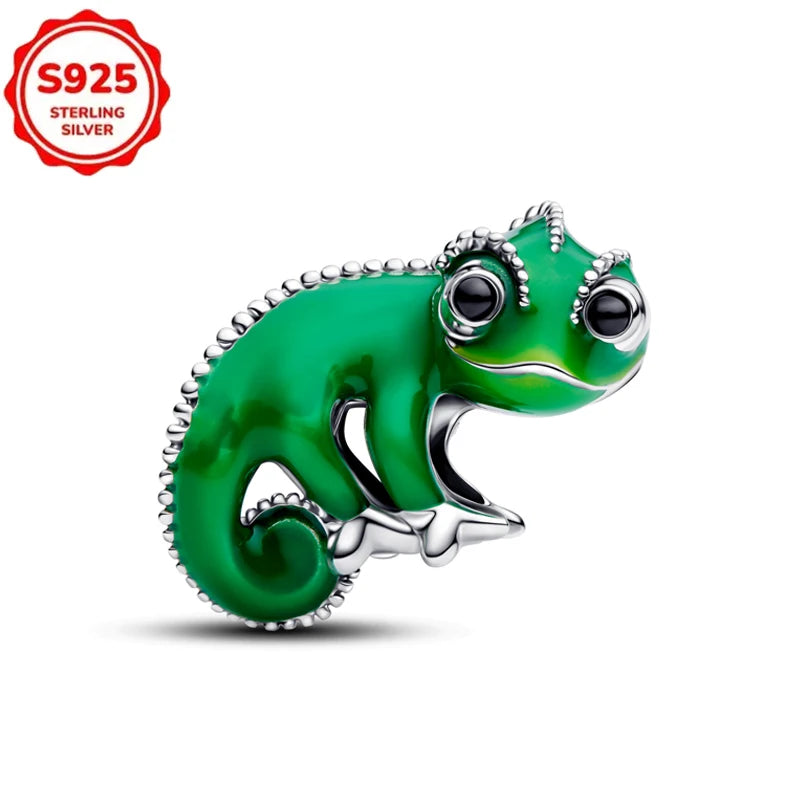 New Disney 925 Sterling Silver Cheshire Cat & Dumbo Charms – Original Bracelet Beads DIY Pendant Halloween Jewelry Gift