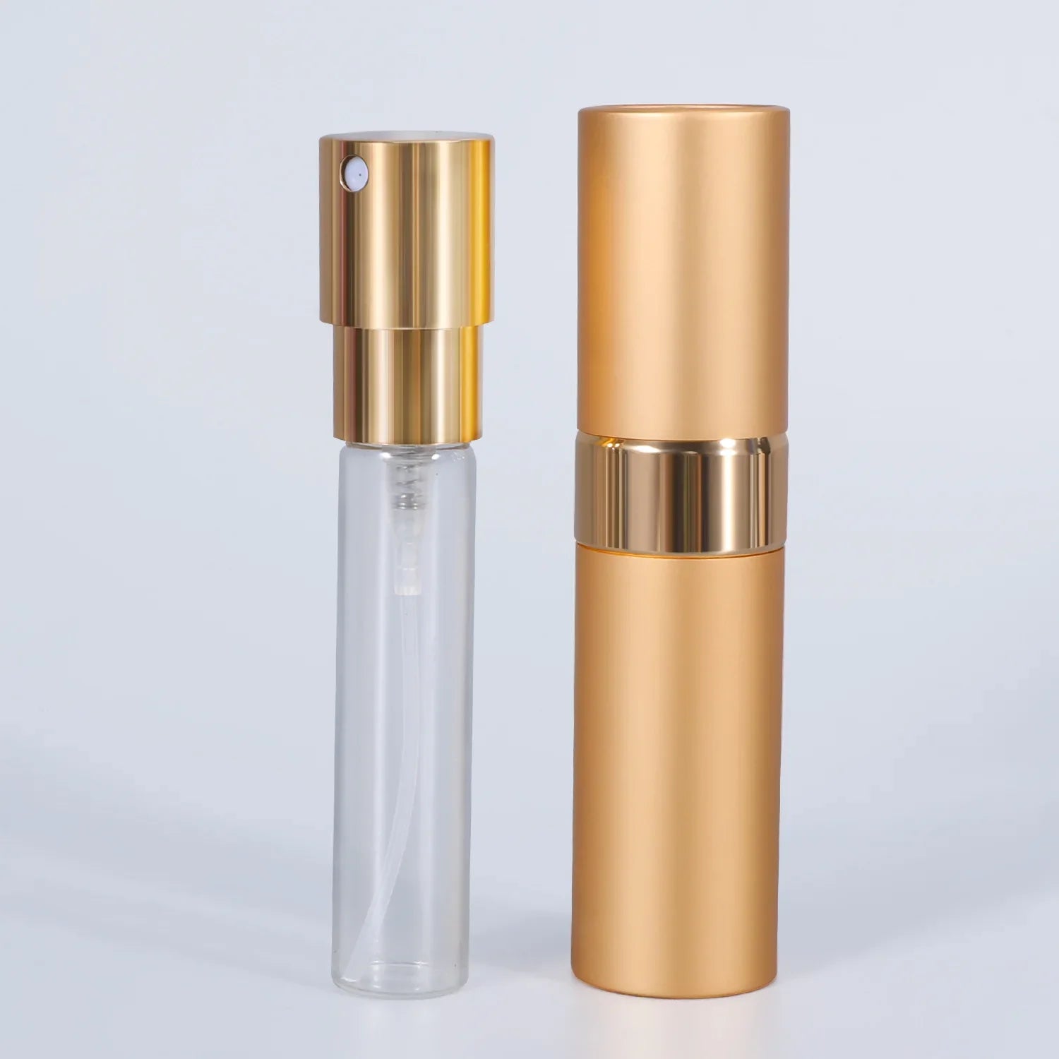 8ML Aluminum Refillable Perfume Bottle – Portable Empty Cosmetic Spray Atomizer | Travel Mini Spray Bottle