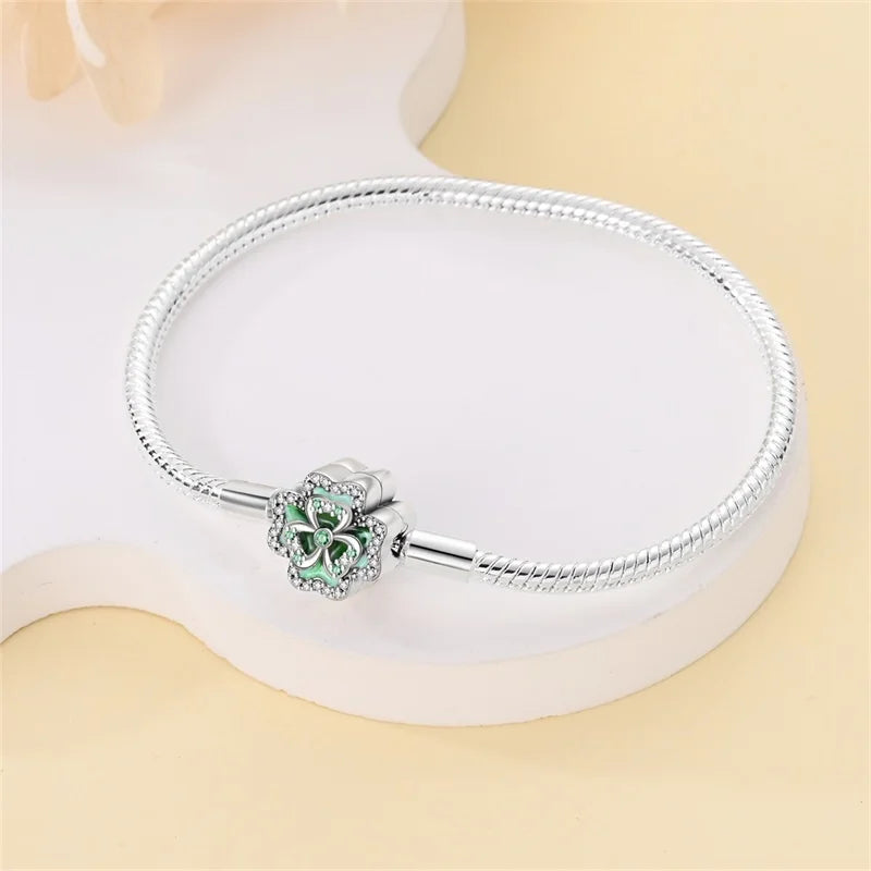 S925 Sterling Silver Snake Bone Chain Bracelet | Pandora Fit DIY Jewelry