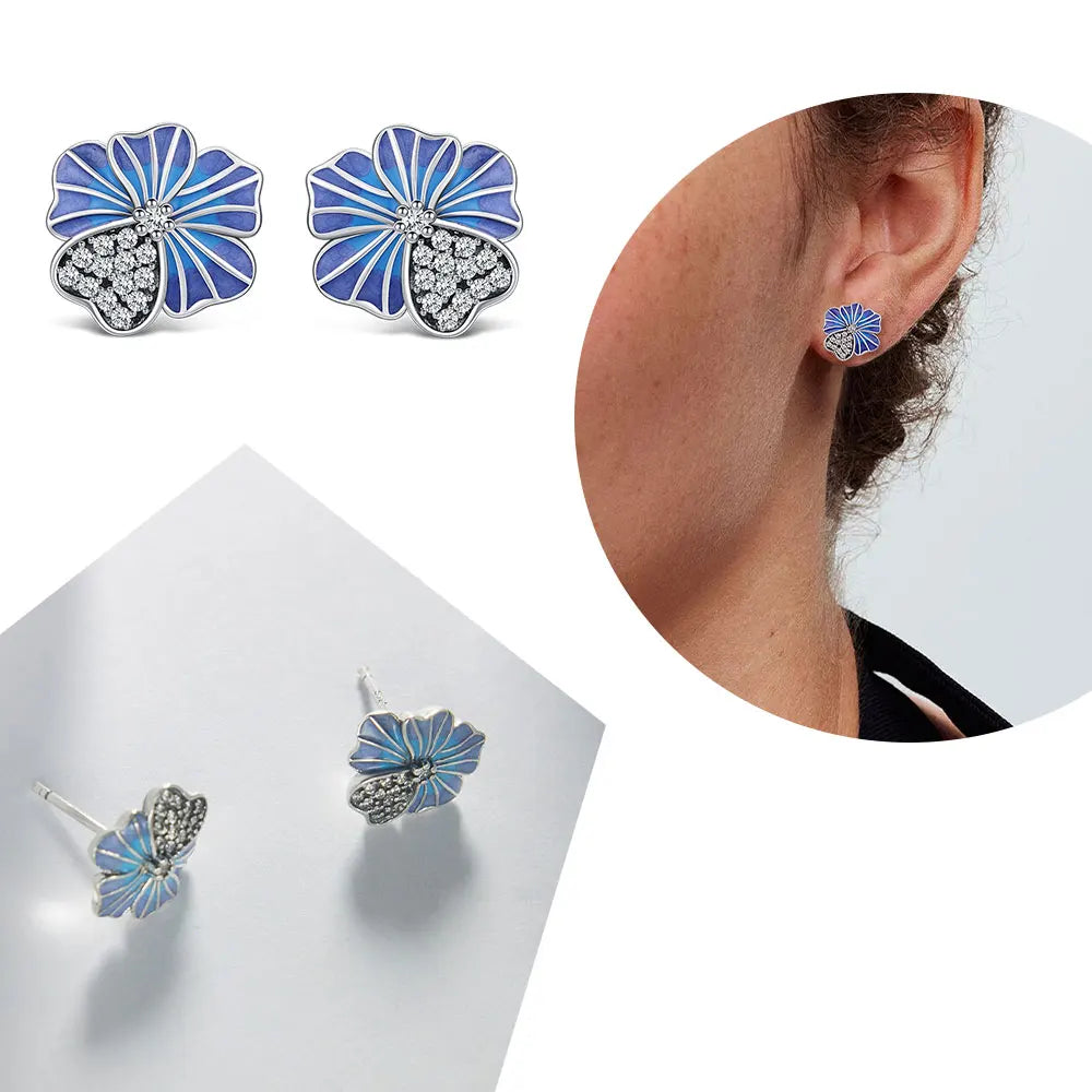 925 Sterling Silver Lotus Charm Bead | Fit Pandora Bracelet DIY Women’s Fashion Jewelry