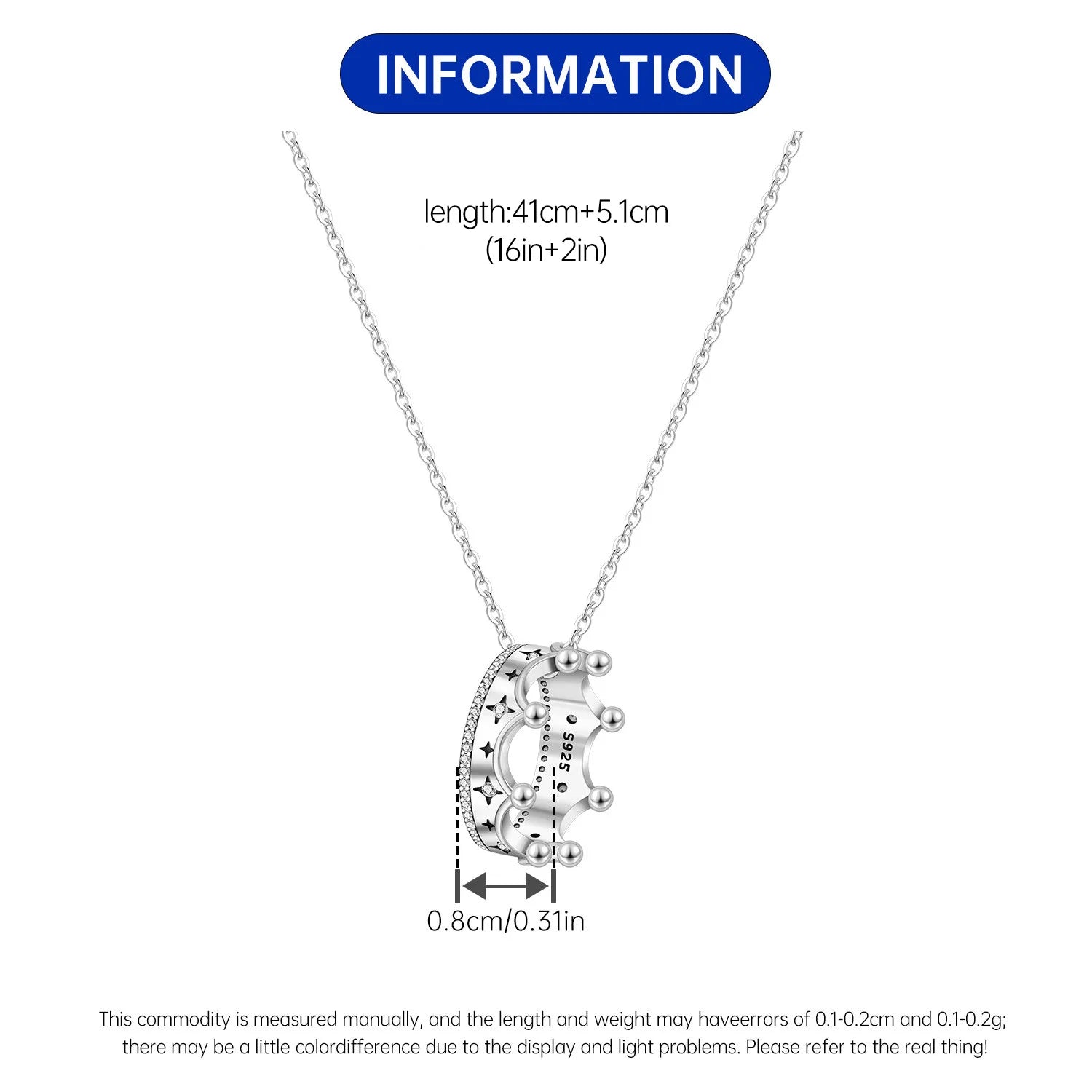 925 Sterling Silver Purple Infinite Love Heart Planet Necklace | Elegant Women’s Fashion Jewelry Birthday Gift